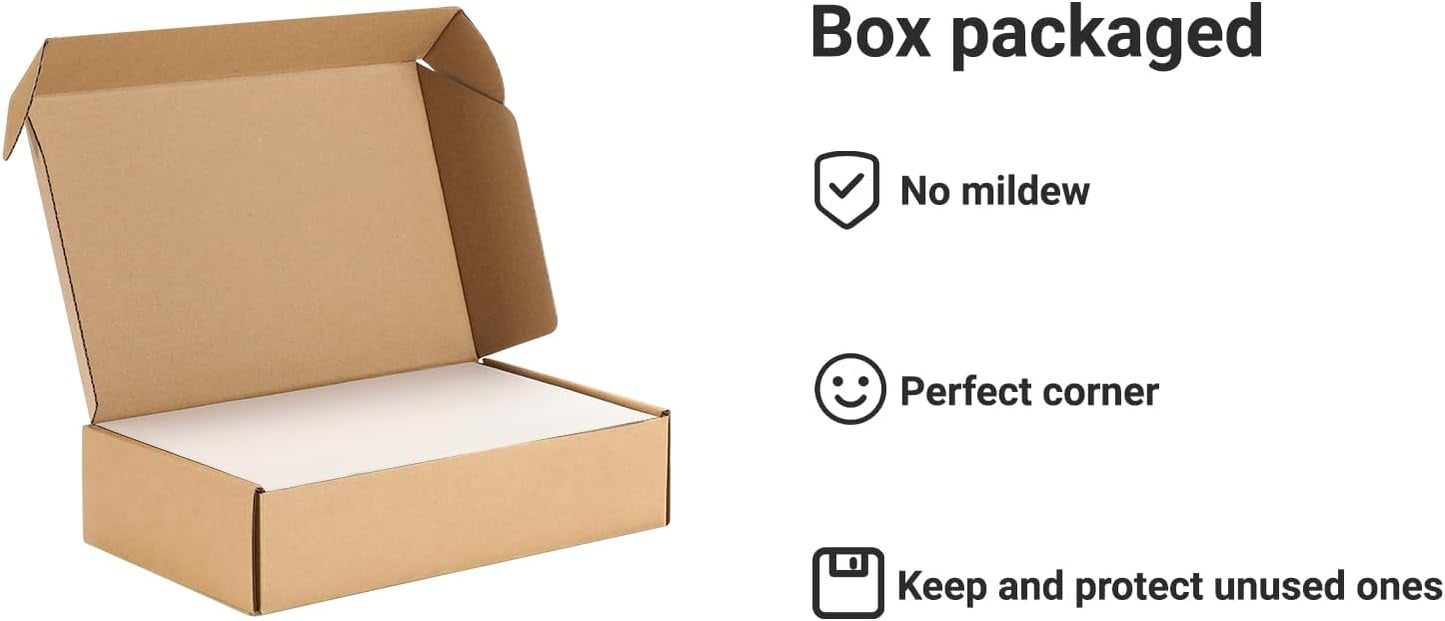 25 Pcs Book Board, Binder Board, Cover Board, Heavy Duty Chipboard for Book Binding, DIY Cardboard (White, 5 x 7 Inch 80PT)