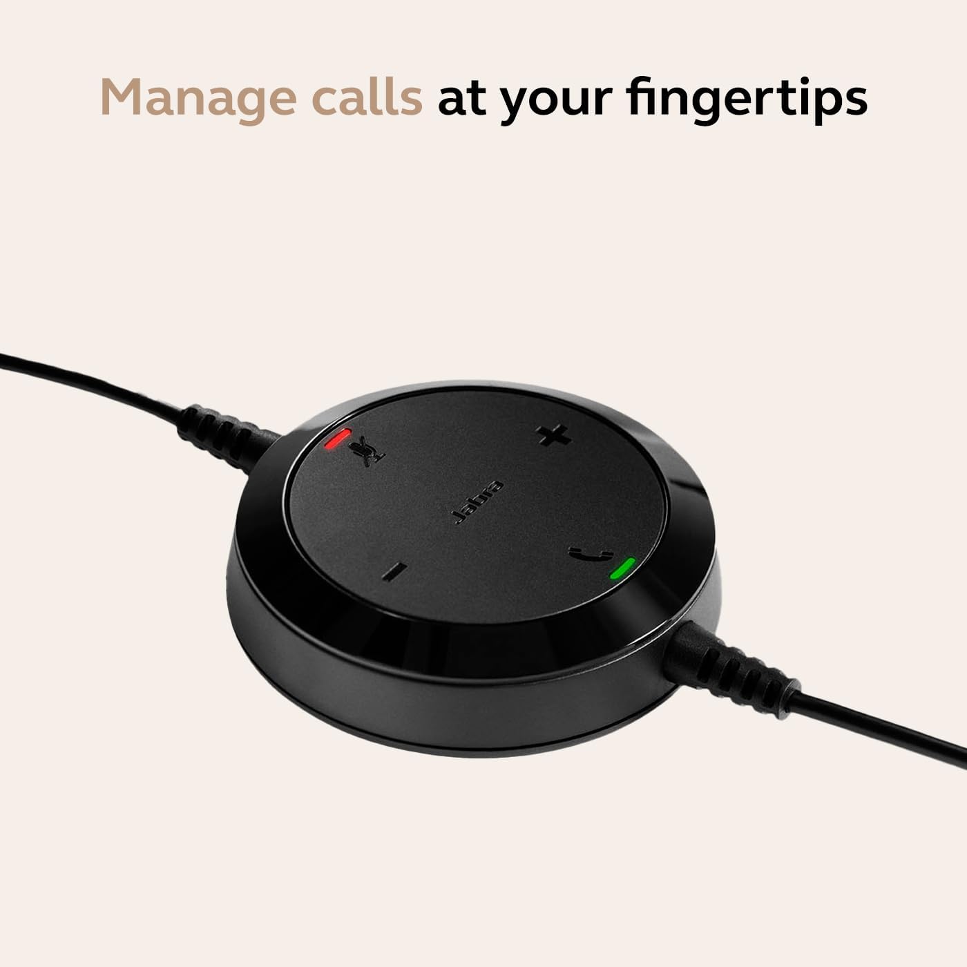 Jabra Evolve 30 II Wired Dual-Ear Headset with Mic for Work - 3.5mm Jack or USB-A/USB-C Connectivity, Computer Headset with Noise-Cancelling Microphone, Works with Online Meeting Platforms - Black