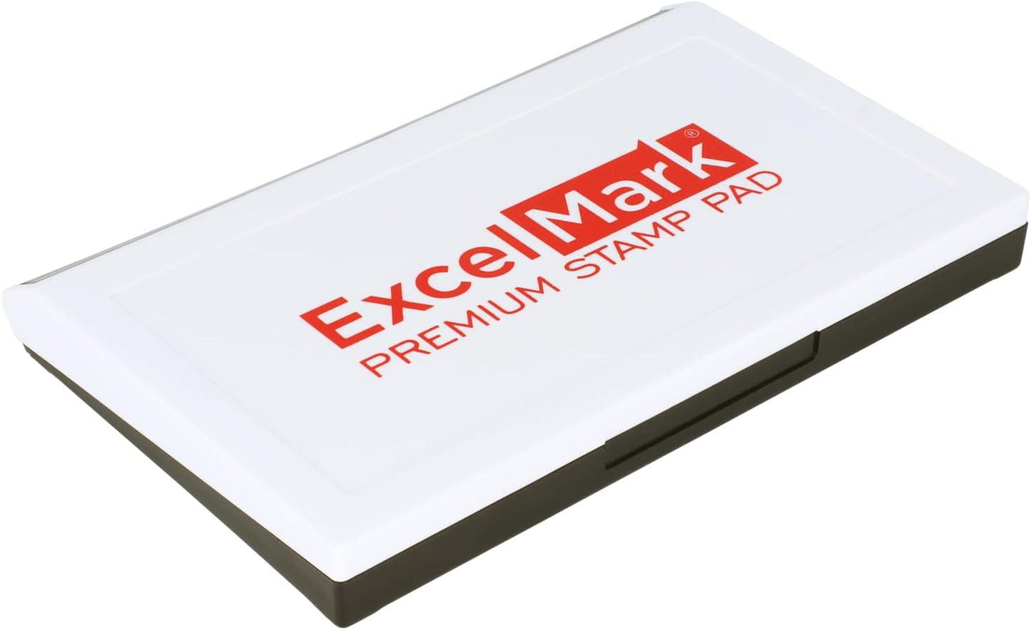 ExcelMark Rubber Stamp Ink Pad Extra Large 3-7/8" x 7" (Red)
