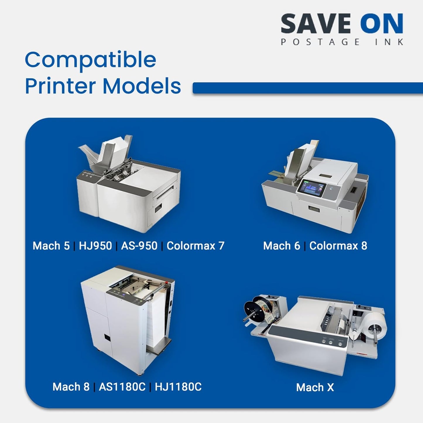 Quadient Memjet M5K250-N Compatible High Capacity Yellow Printer Ink Tank (500ml) - Printer Ink Cartridge for Mach Series Quadient & Hasler Printers - Fade-Resistant Replacement Inkjet Printer Ink
