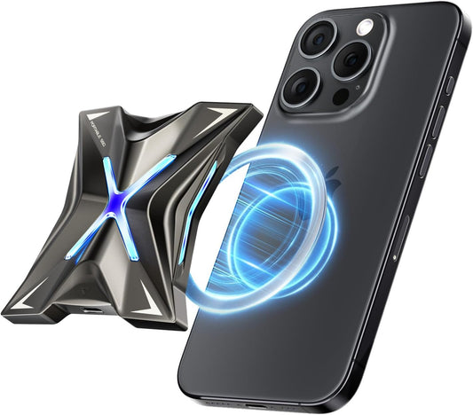 MOVE SPEED Magnetic 4TB Portable External SSD - 2000MB/s USB-C 3.2x2, PS5/PC/Smartphone Compatible Portable Drive, Compact Durable Storage for Gamers & Creators