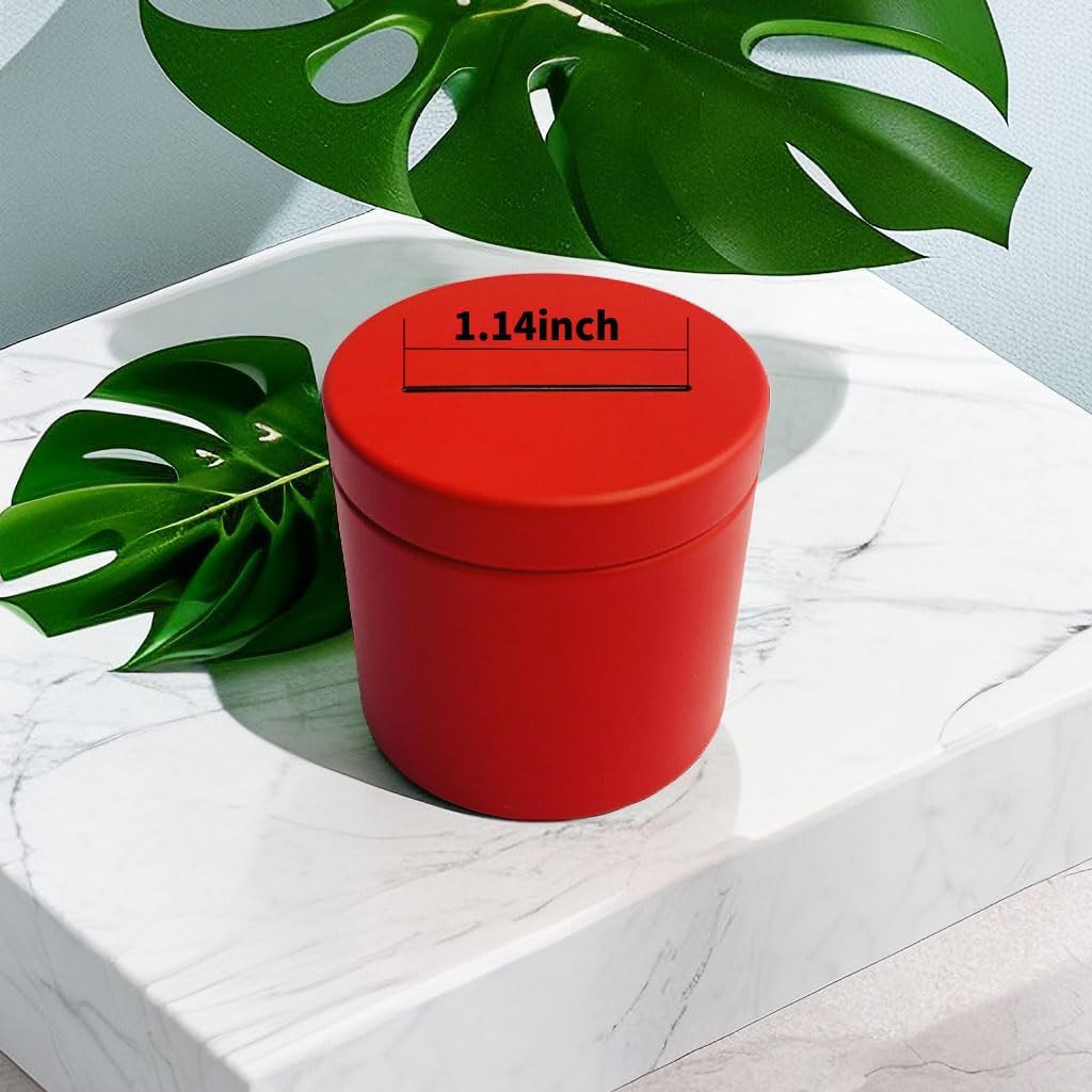 Postage Stamp Dispenser - Stamp Roll Dispenser Red Iron can Material Stamp Dispenser Compact and Impact-Resistant for Desk Organization of Home Office Supplies