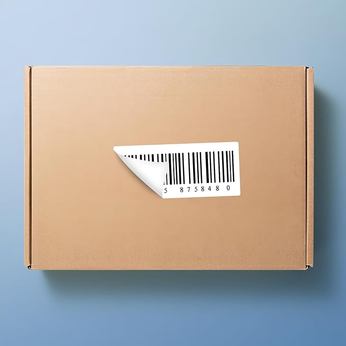 1" x2-5/8 Shipping Address Labels, Blank Mailing Labels, 30-UP White Self-Adhesive Name Tag Stickers for Inkjet and Laser Printer [200 Sheet 6000 Labels]