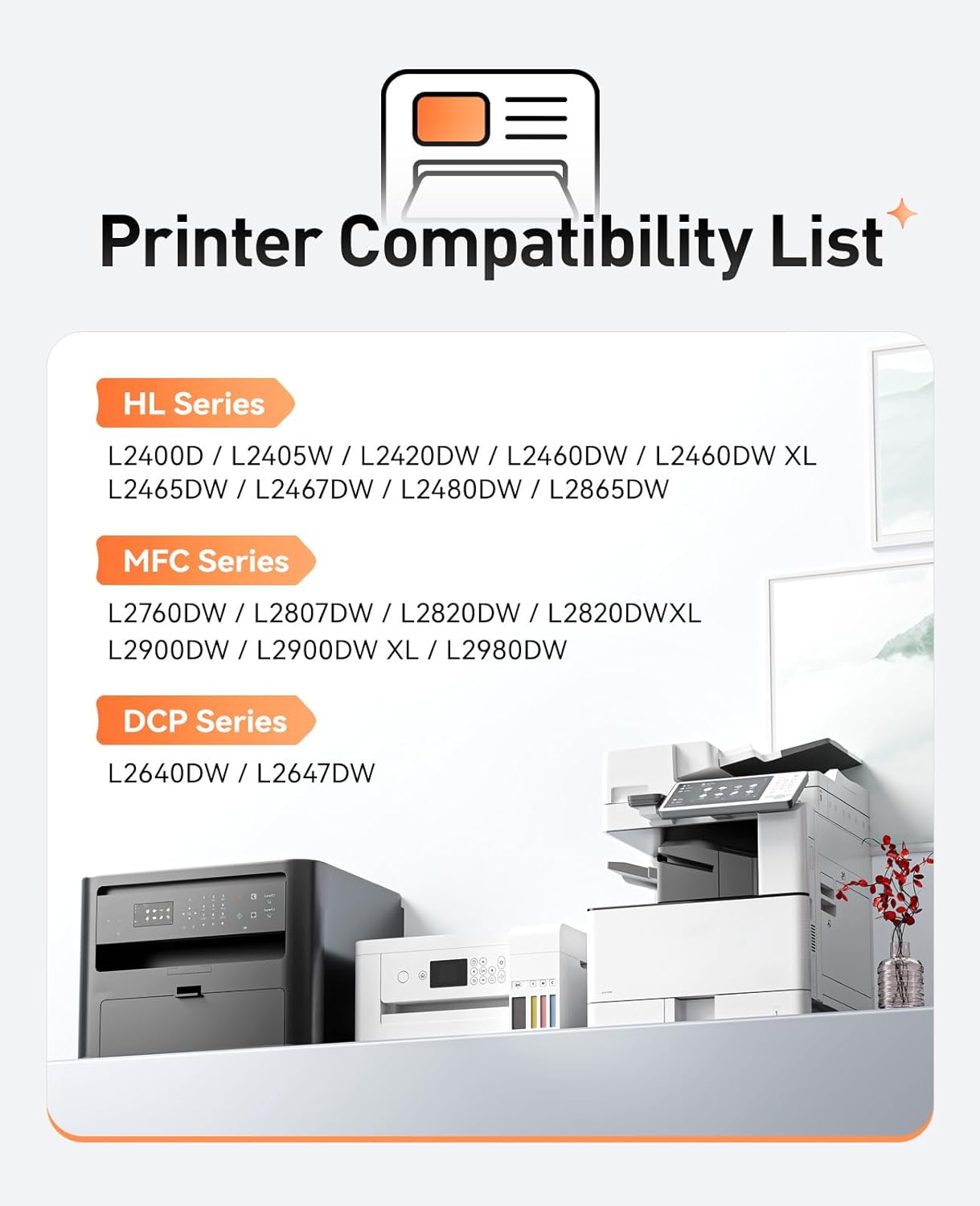 DR830 Drum Unit(Not Toner) 2-Pack Replacement for Brother DR830XL DR-830 Drum Unit use with DCP-L2640DW HL-L2460DW HL-L2405W HL-L2480DW MFC-L2820DW MFC-L2807DW MFC-L2760DW HL-L2400D HL-L2865DW Printer