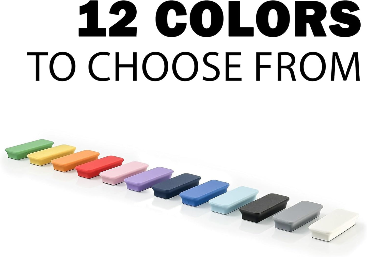 Glassboard Studio Mega Magnets - Neodymium - Heavy Duty, Colorful, Ergonomic, Ideal for Crafting, Quilting, and as Magnetic Knife Holders (2, Cherry Red Bar)