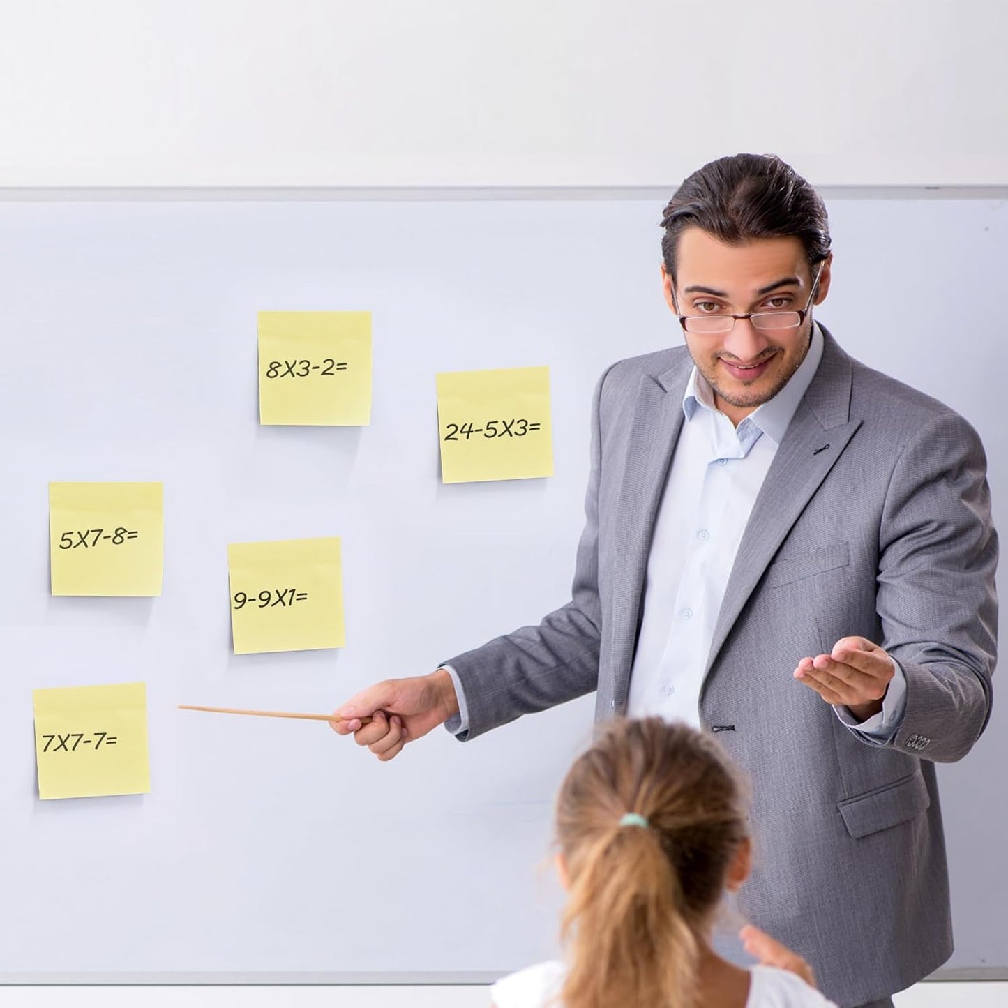 48 Pack 2400 Sheets Sticky Notes 3x3 Inches Bulk Colored Posted Notes Yellow Notes Stickies Note Pads for Office, School, and Home Supplies, 50 Sheets/pad