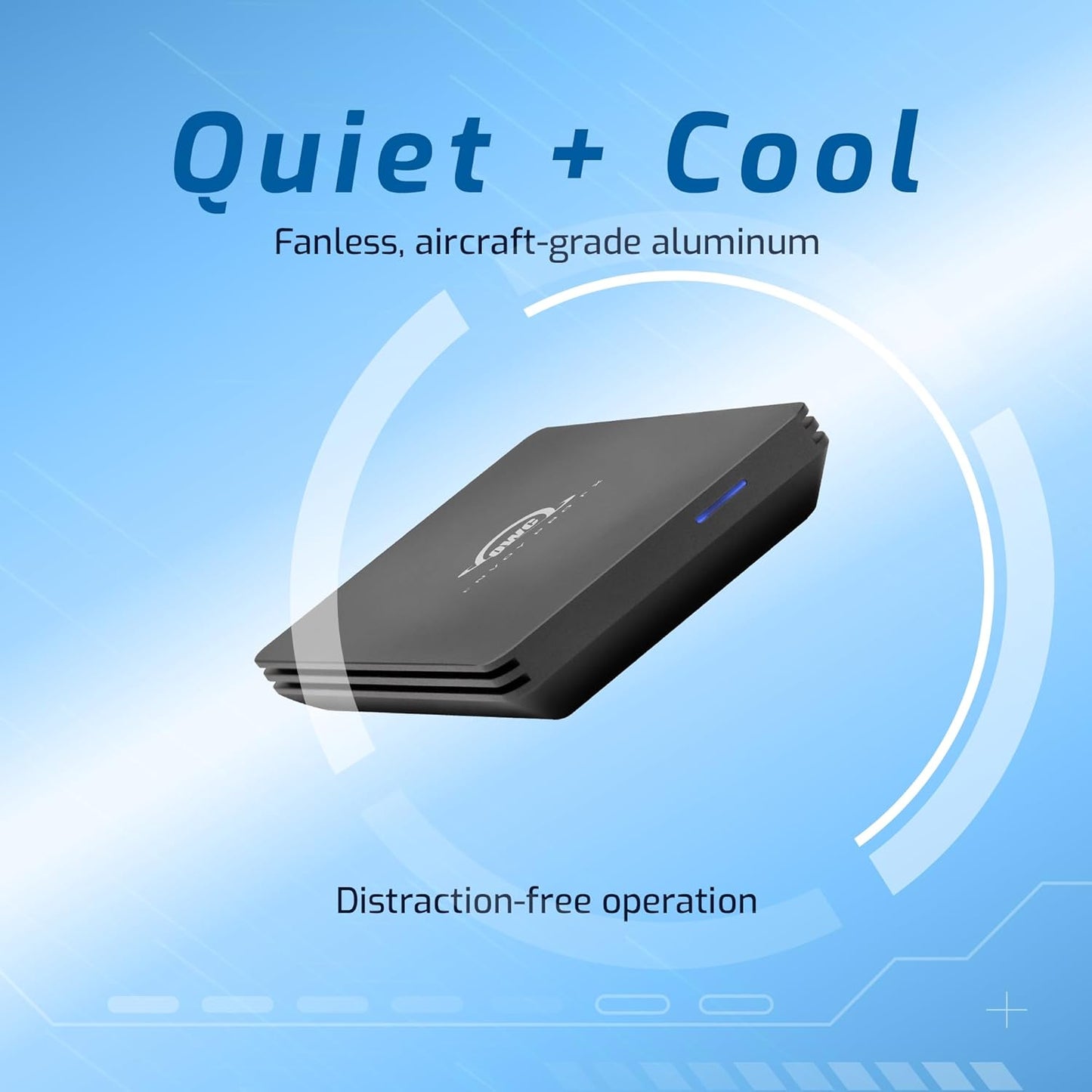 OWC 480GB Envoy Pro FX Portable Rugged External NVMe M.2 SSD Drive Thunderbolt 3, USB3.2 USB-C, up to 2800MB/s speeds, Drop/Shock Resistant Compatible with Mac and PC