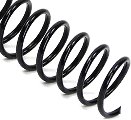 Rayson 22.2mm Plastic Spiral Coil Binding 3:1 Pitch, 7/8 inch, 190 Sheets Capacity Black Coil Binding Spines - Versatile for Office and Educational Tasks, Pack of 50