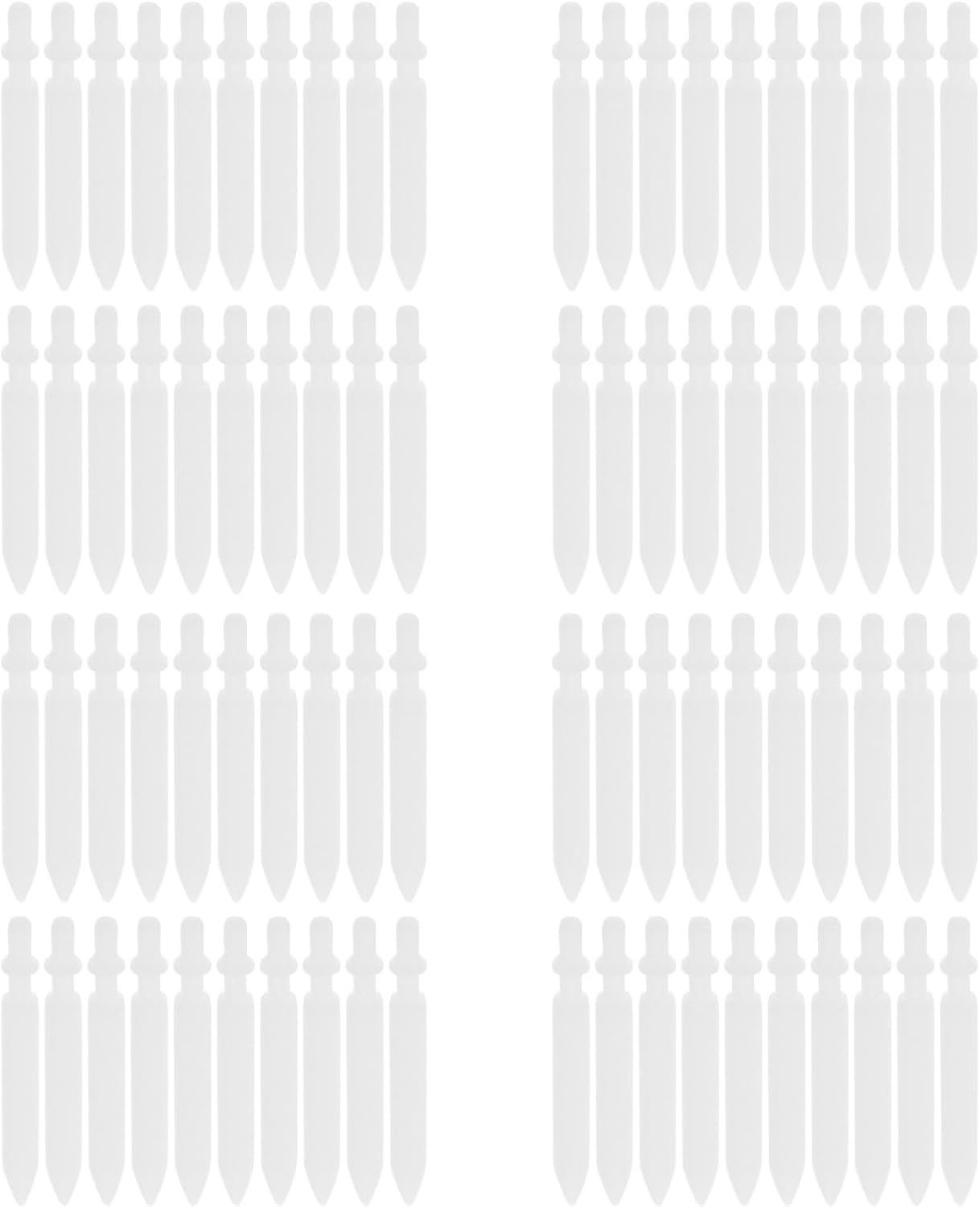 80pcs Paint Marker Replacement Nibs - 0.7mm Acrylic Paint Marker Nibs, White Nylon Easy to Change - Refill Painting Pen Tip for Students Artists