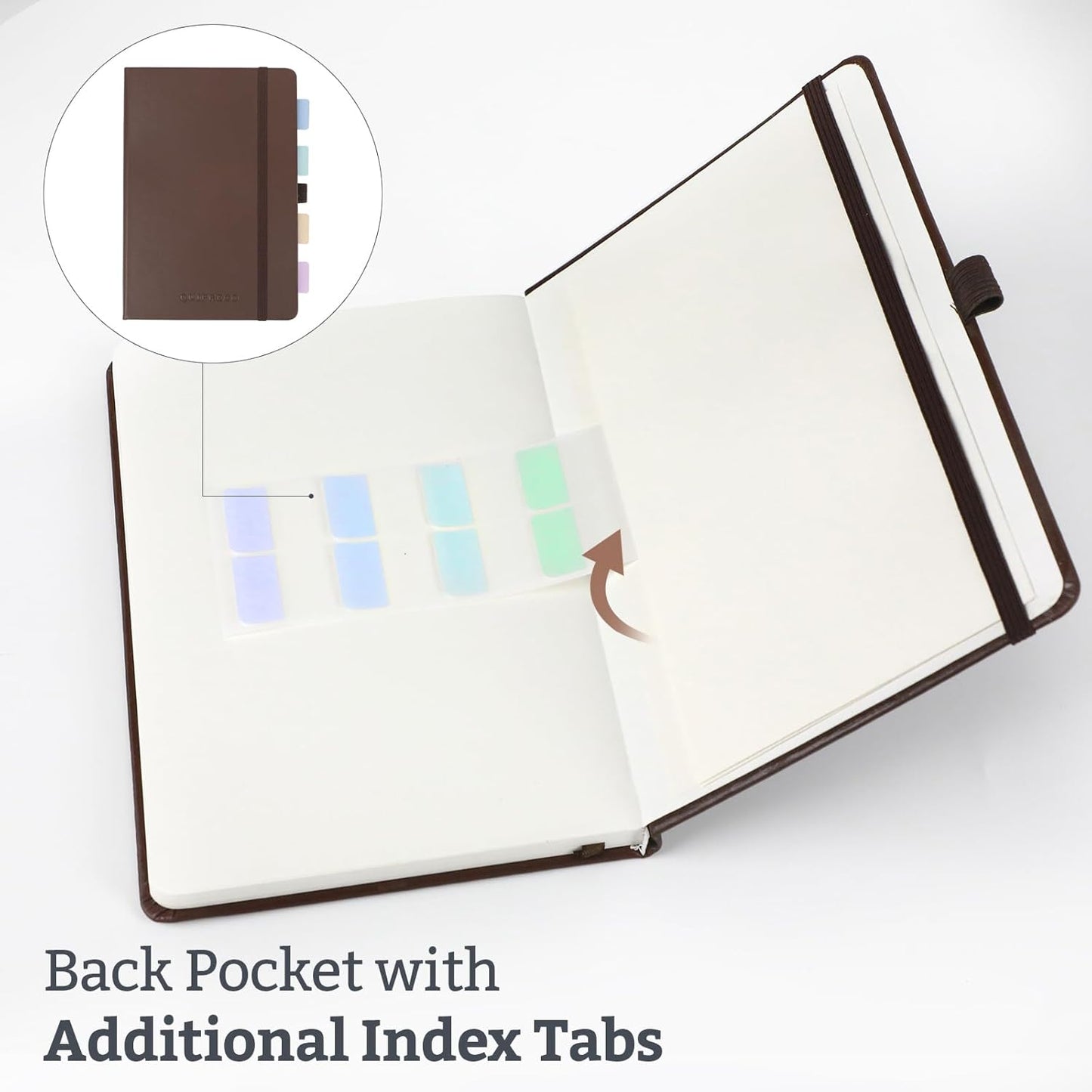 2Pack Bullet Dotted Hardcover Journal Notebook, A5 140 Pages 120Gsm Thick Paper for School,Note Taking,Work,Diary，5.7"*8.3",Blush