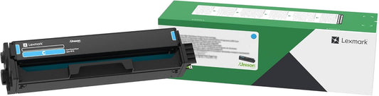 Lexmark 20N10C0 Cyan Return Program Print Cartridge, smaill