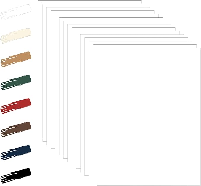 28 Sheets White Cardstock 8.5 x 11 Certificate Paper, 92lb Heavyweight Printer Paper Card Stock for Wedding, School Crafting, Memus, Making Cards, Business Cards, Invitations