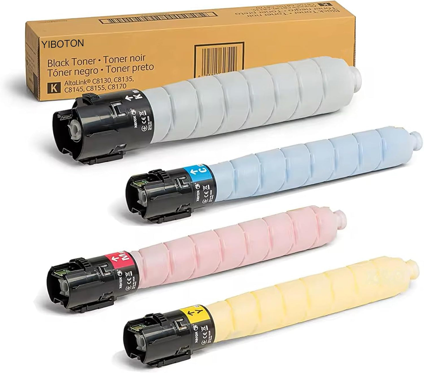 Extra High Yield Xerox Altalink C8130 C8145 Toner Cartridge 006R01746 006R01747 006R01748 006R01749 Toner Compatible for Xerox AltaLink C8130 C8135 C8145 C8155 C8170 Printer Black Cyan Magenta Yellow