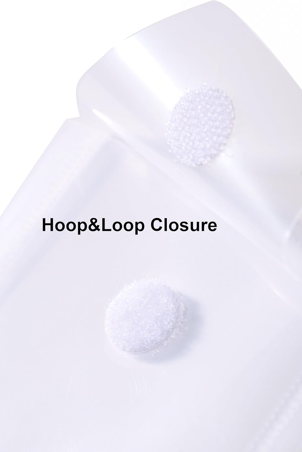 3’’ x 5’’ Vertical Plastic Envelopes Hook Loop Closure Coupon Receipt Sticker Holder 20 Pack