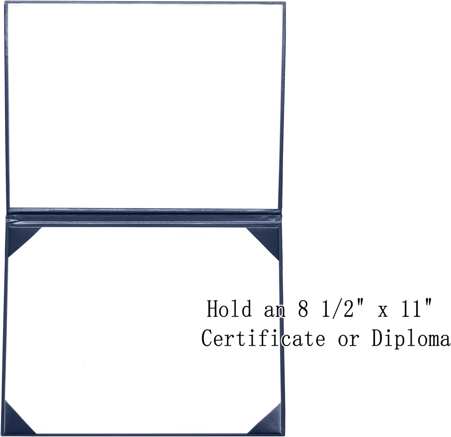 20 PCS Smooth Diploma Certificate Cover 8 1/2" x 11" Navy