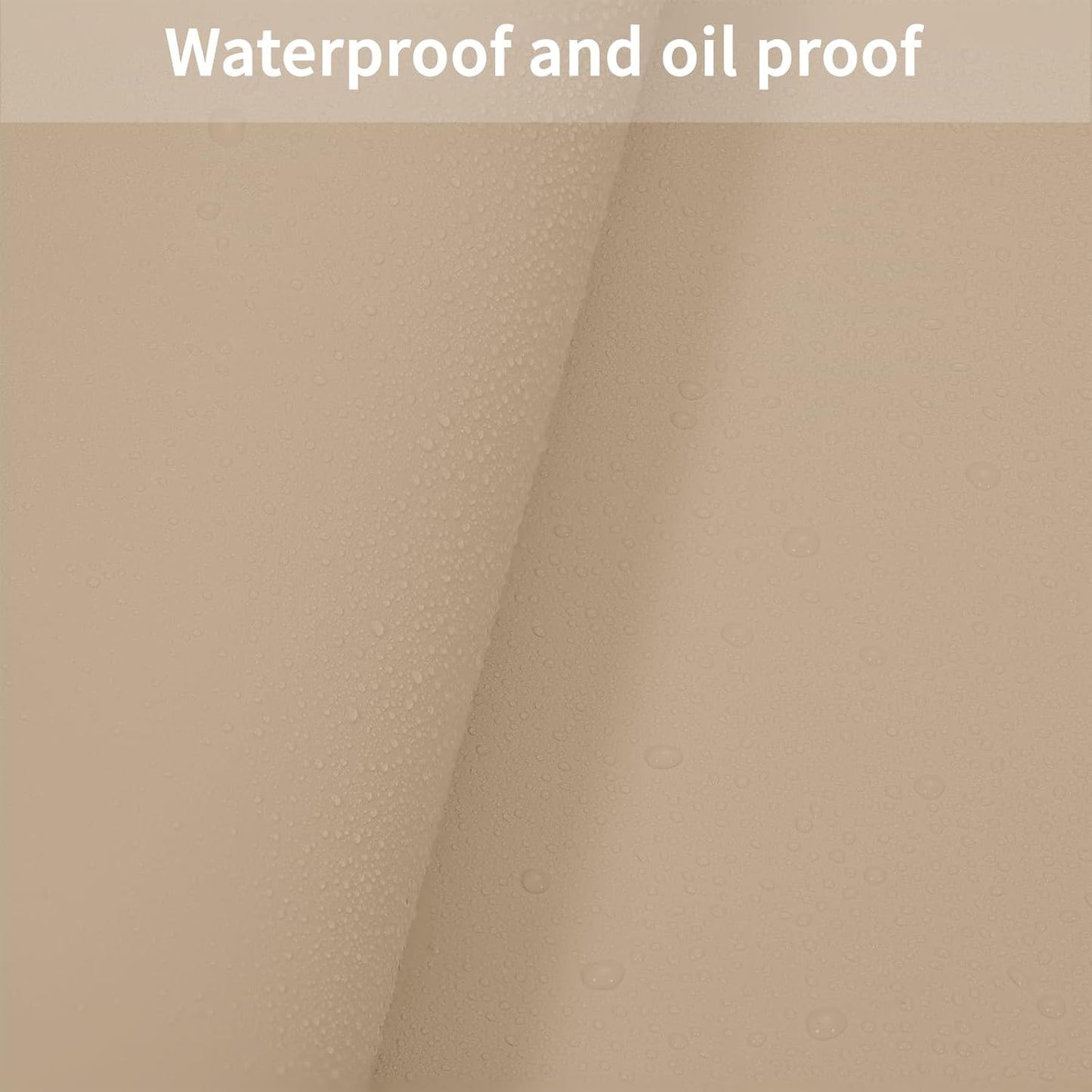 Leather Table Cover,1.8mm Thick,24x60 Inch Desk Cover,Large Desk Mat,Table Protector,Table Cover Protector,Desk Protector,Table Pad,(Light Brown+Gray,24x60)