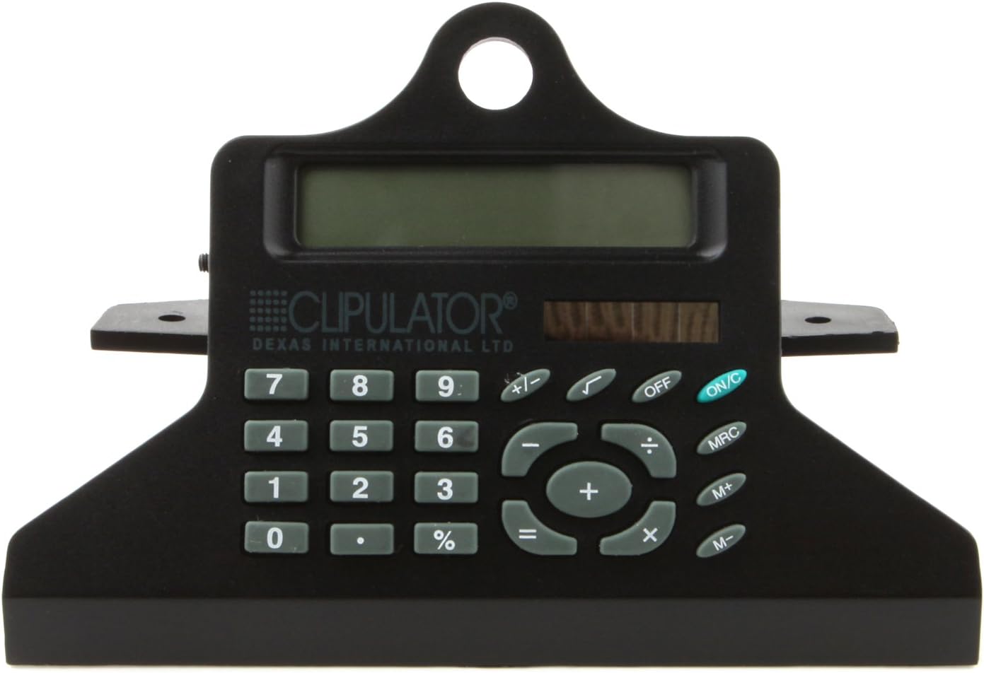 Dexas Clipcase Calculator Storage Clipboard, Black