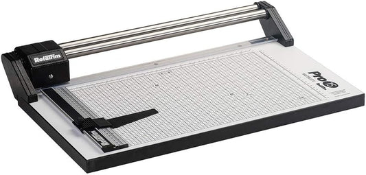 Rotatrim Pro 15 Inch Cut Professional Paper Cutter/Trimmer Precision Rotary Trimmer with Self-Sharpening Precision Steel Blades & Twin Stainless Steel Guide Rails (RCPRO15i)