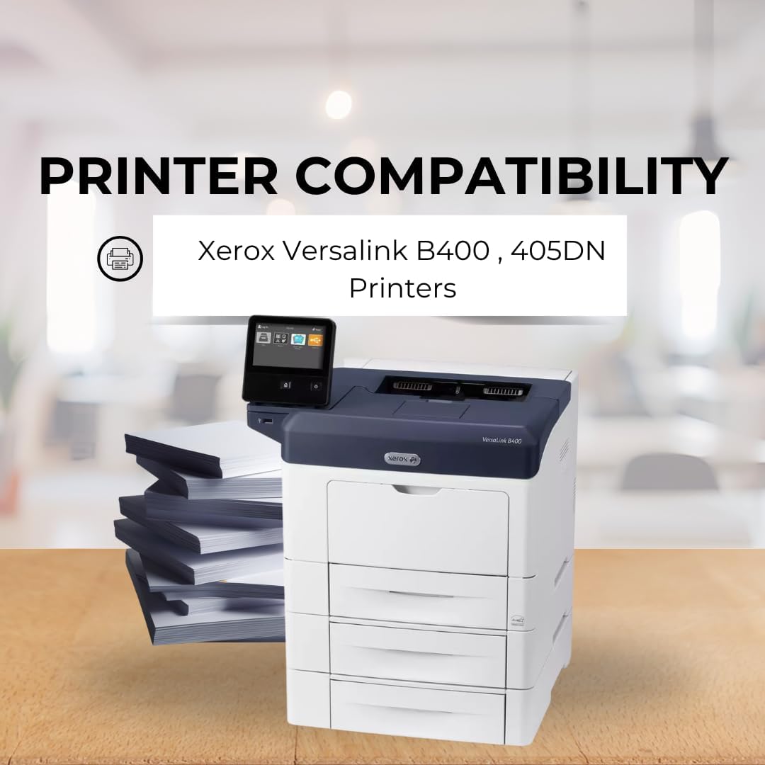 Toner Pros Replacement Toner Cartridge – Compatible for Xerox 106R03584 – Extra High Capacity Black Toner for Xerox VersaLink B400, B405DN Printers – Page Yield: 24,600 Pages