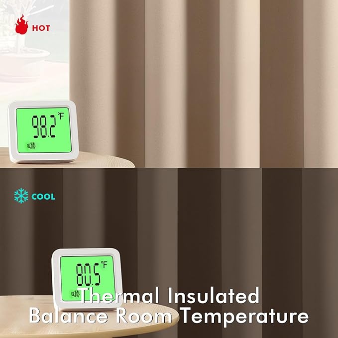 MIULEE Short Curtains for Windows - Beige Blackout Half Window Curtains Thermal Insulated Privacy Drapes for Kitchen Bedroom Bathroom Grommet Top Small Basement Tiers W40 x L36 Inch 2 Panels