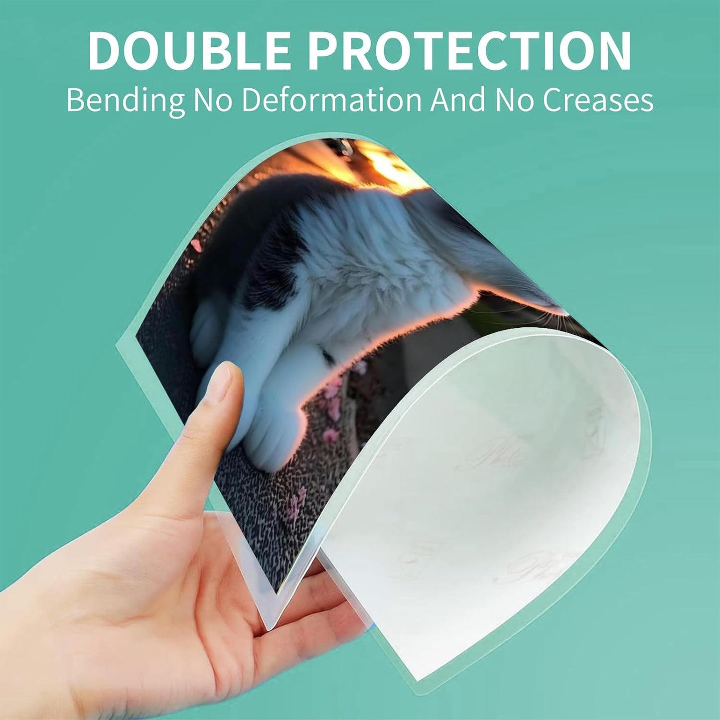 Laminating Sheets - 3Mil 2000 Pack Thermal Laminating Pouches, 9"x11.5" Clear Laminate Sheets for Schedules, Menus, Certificates, Art Drawings, Round Corner