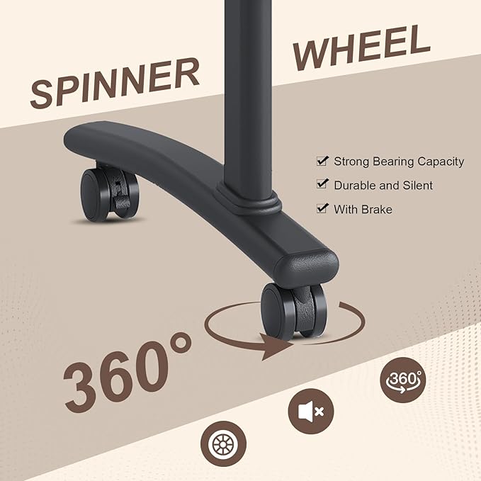 Folding Conference Room Table, Modern Conference Tables with Wheels, Large Rectangular Mobile Training Tables for Office Classroom, Foldable Modular Boardroom Seminar Table Maple (8pack L55.1in)