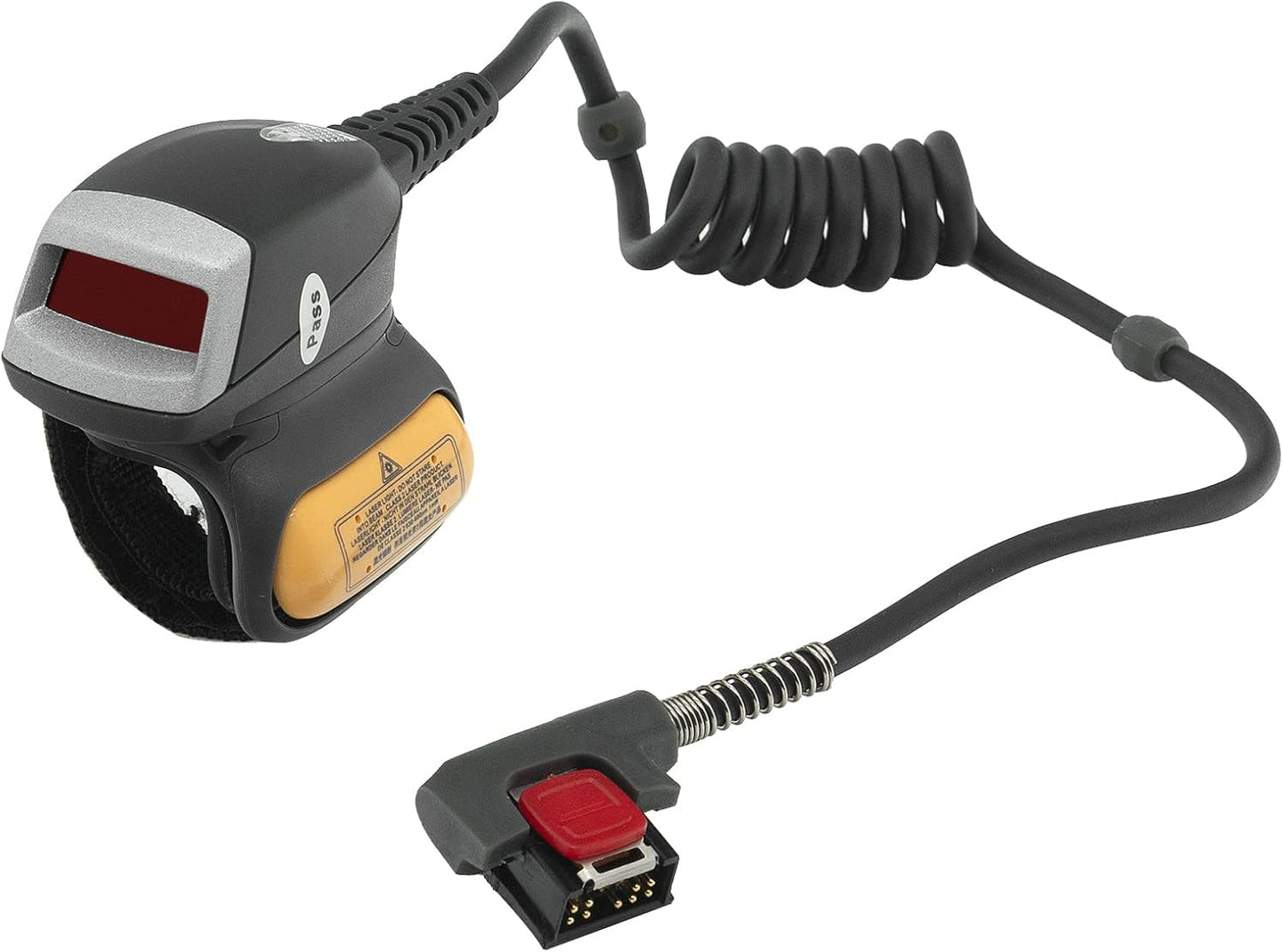 RS419 Ring Scanner for Symbol Zebra WT41N0 WT4090, RS419-HP2000FSR Wearable Ring Barcode Scanner Reader,1D Laser,Cable to ARM Mounted Unit