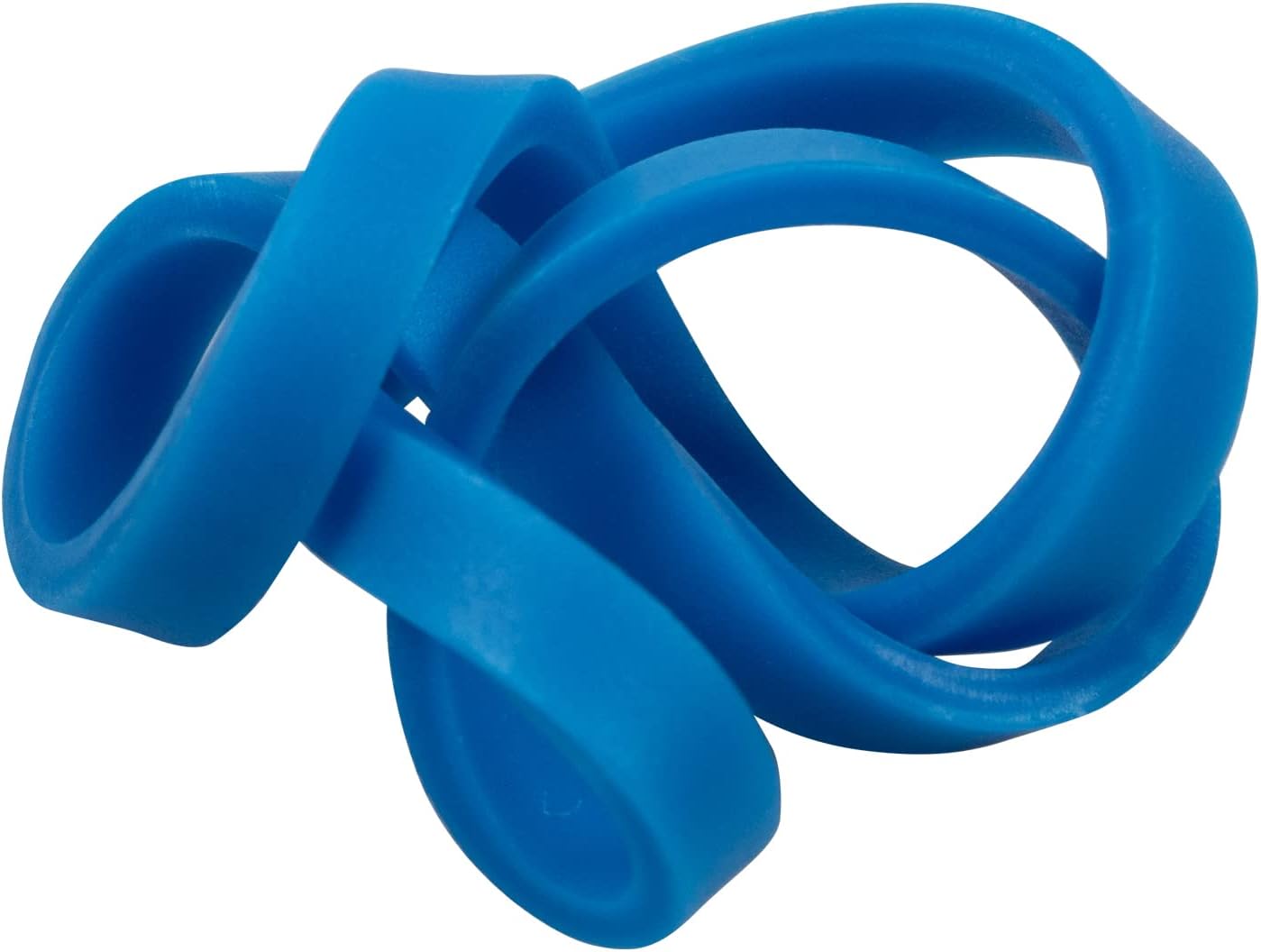 JAM PAPER Colorful Rubber Bands - Size 33 - Blue Rubberbands - 100/Pack