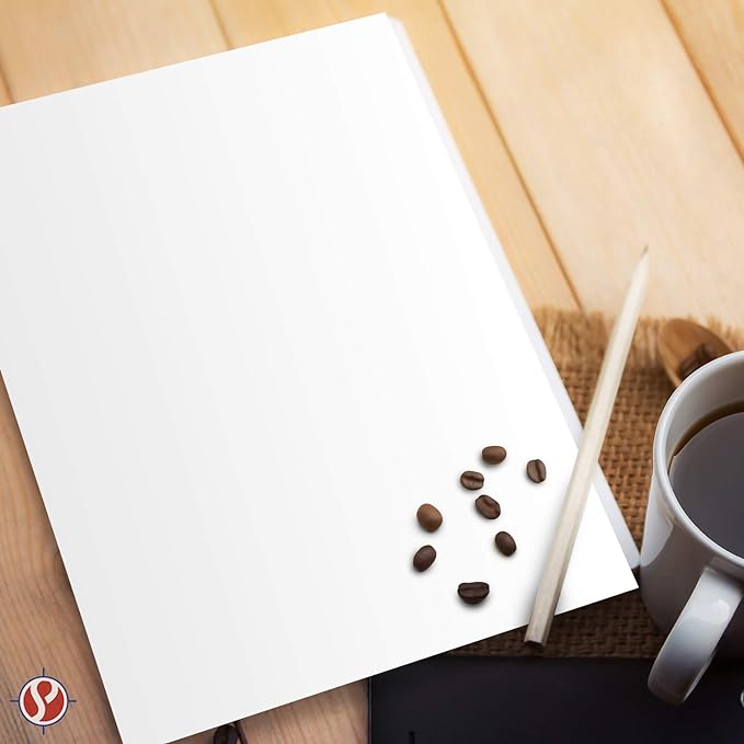 White Memo Sheets, 20lb Paper, 500 Sheets Per Pack (3 x 5)