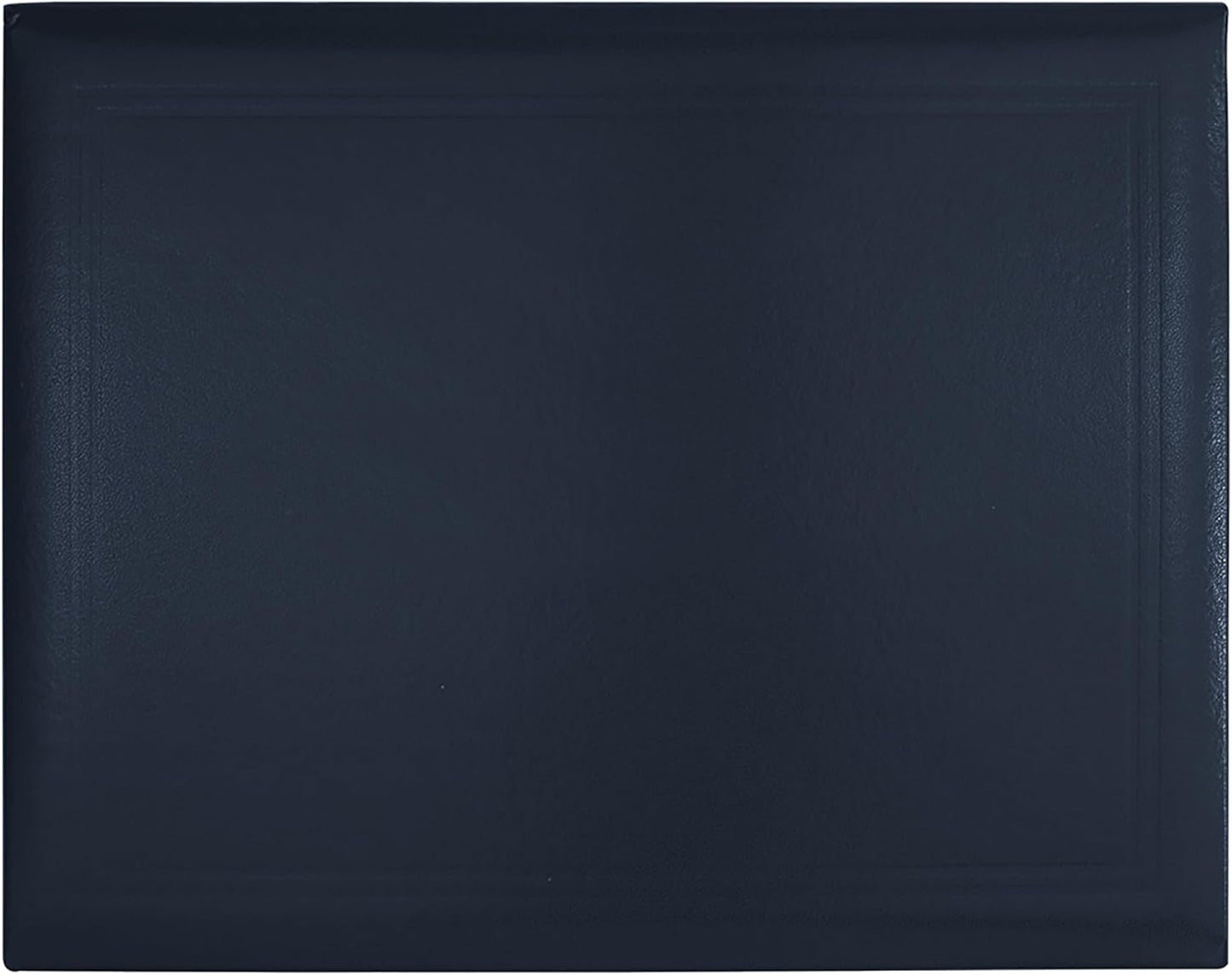 GraduationMall 8.5"x11" Smooth Padded Diploma Cover Certificate Holder Darkblue,6-Packs