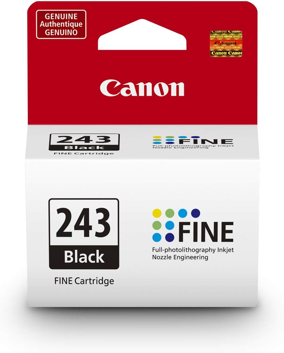 Canon PG-243 and PG-245 Compatible Ink Cartridges Bundle for Select Printers