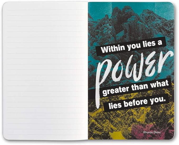 Compendium Softcover Journal - Fearless – A Write Now Journal with 128 Lined Pages, 5″W x 8″H