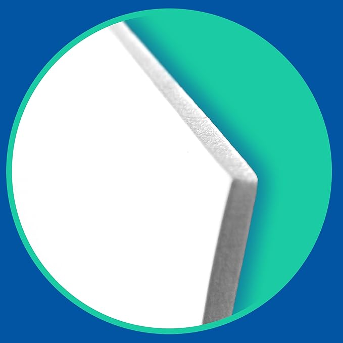 Flipside Products 30" x 40" White Foam Board, Arts and Crafts, 3/16" Thick, Presentations, Large Signboards, Backing Board, Display, Pack of 10