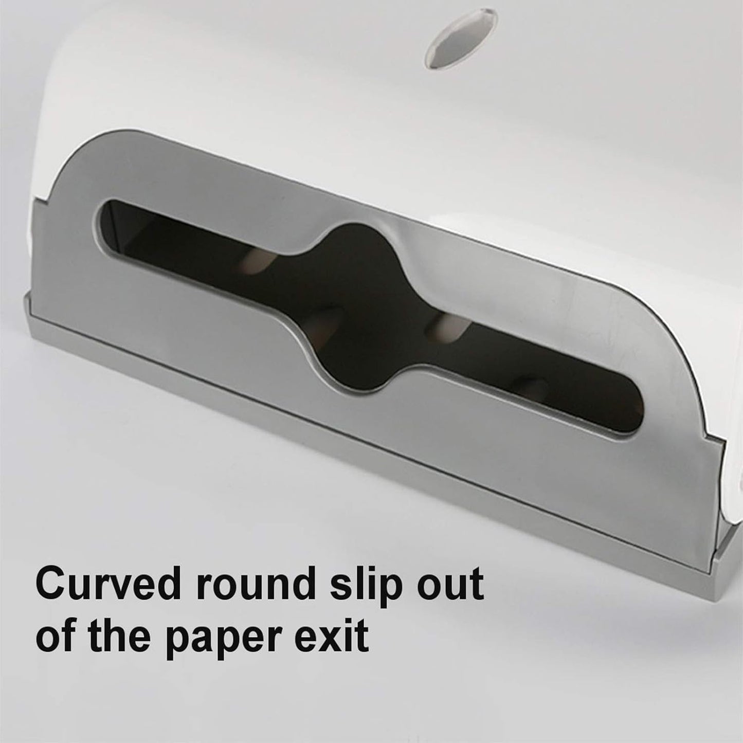 AILELAN Paper Towel Dispensers, Commercial Toilet Tissue Dispensers Wall Mount Paper Towel Holder Multifold/C-Fold Paper Towel Dispenser for Kitchen and Restroom Decor (White)