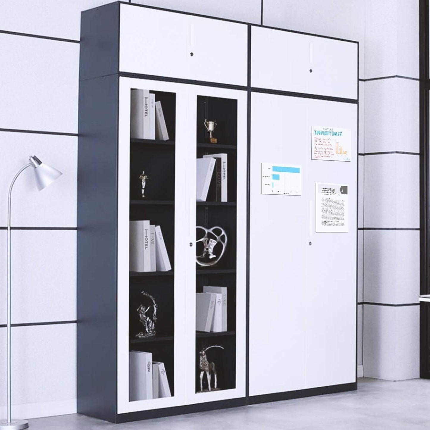 Stone City Printable Magnetic Sheets Make Refrigerator Photo Magnet Glossy Print Paper 12mil Thickness for Inkjet Printers 8.5x 11 Inches 5 Sheets