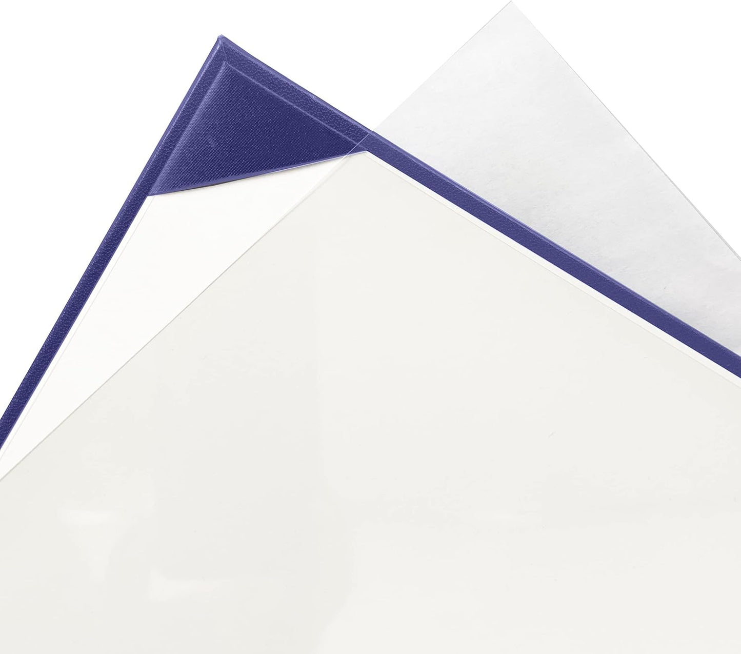 20 PCS Smooth Diploma Certificate Cover 8 1/2" x 11" Purple