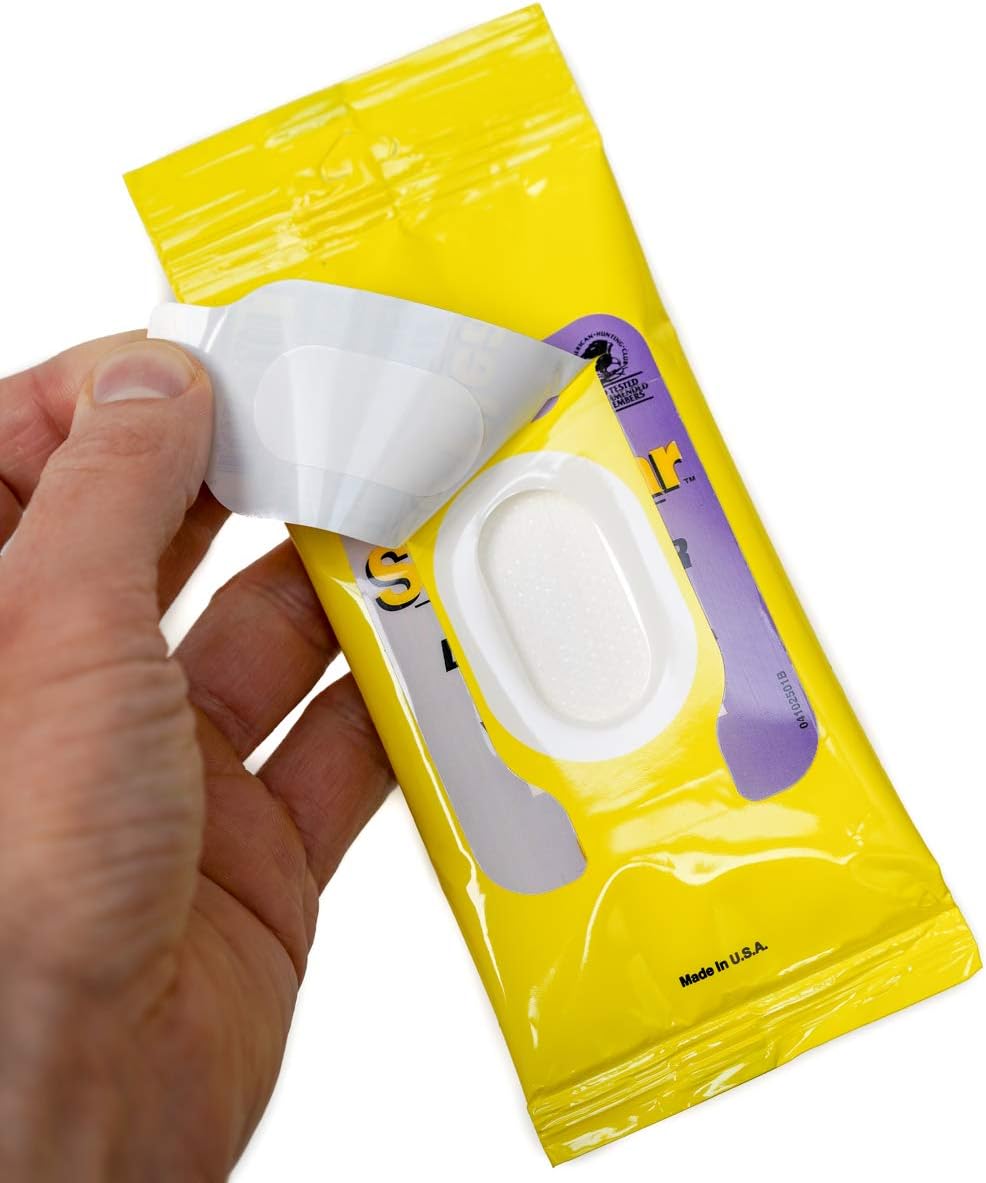 See Clear Original Lens Cleaning Wipes - Pre-Moistened Eyeglass & Screen Cleaning Cloth Towelettes - Streak Free, Scratch Free Lens & Electronic Screen Cleaner - 12 Resealable Packs of 16 (192 Wipes)