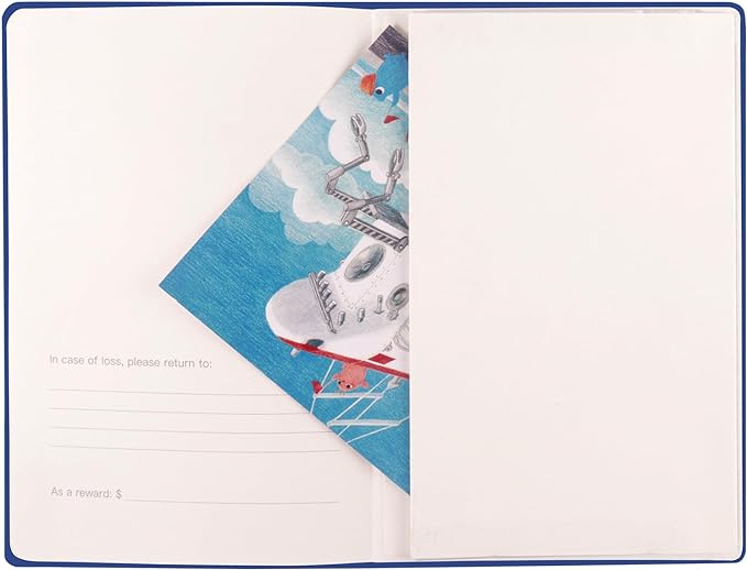 Comix Lined Journal Notebook for Women Men, Journaling Notebooks for Office School Home, 240 Pages, 5.5" x 8.3", College Ruled, A5, Hardcover, Navy Blue