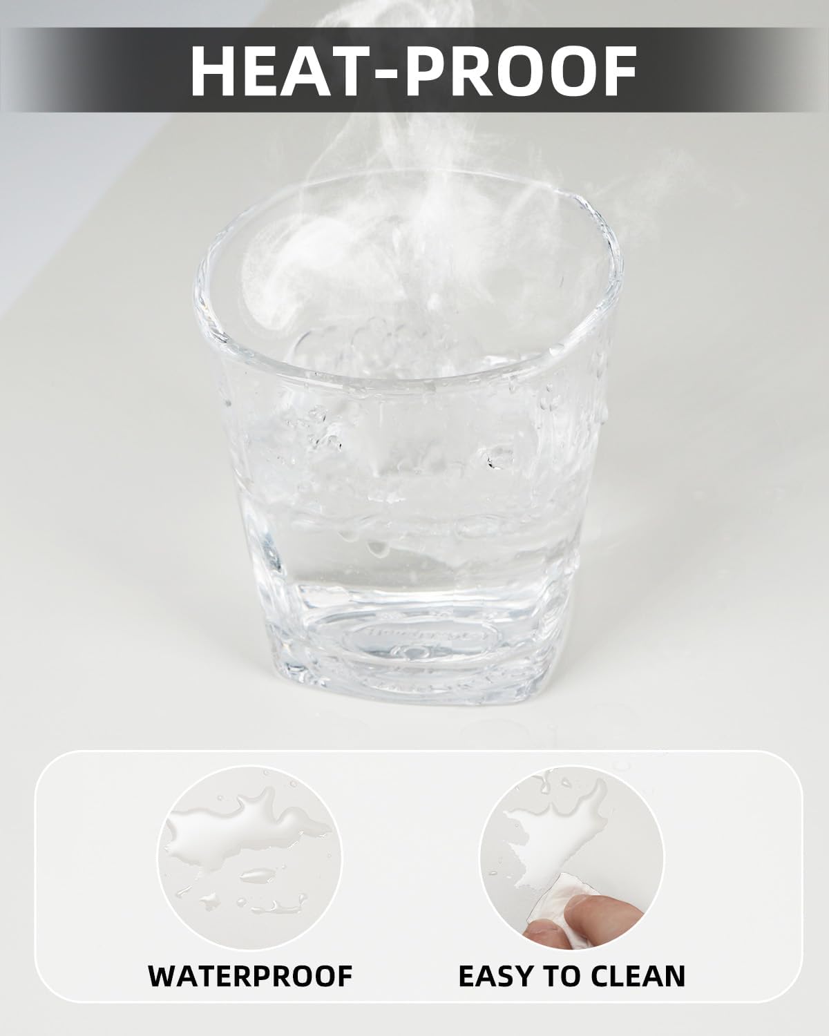 Desk mat Large, Leather Desk Pad Protector,Office Desk Mat,Mouse Pad, Non-Slip Desk Blotter, Laptop Desk Pad, Waterproof Desk Writing Pad for Office&Home (Ivory White, 48" x 24")