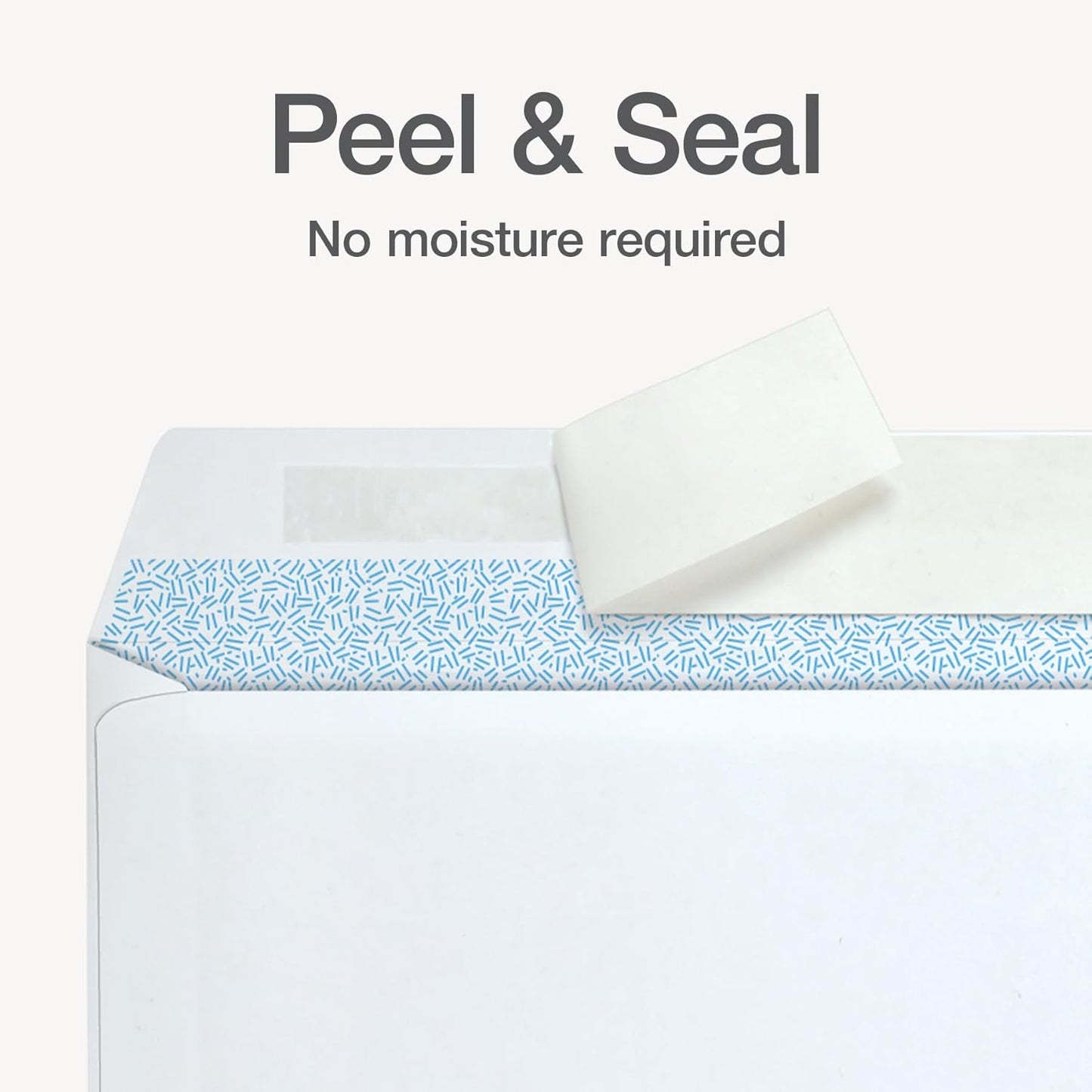 Columbian #10 Self-Seal Security Envelopes, Security Tint and Pattern, Redi-Strip Self-Seal Closure, 24-lb White Wove, 4-1/8" x 9-1/2", 100/Box (1016911)