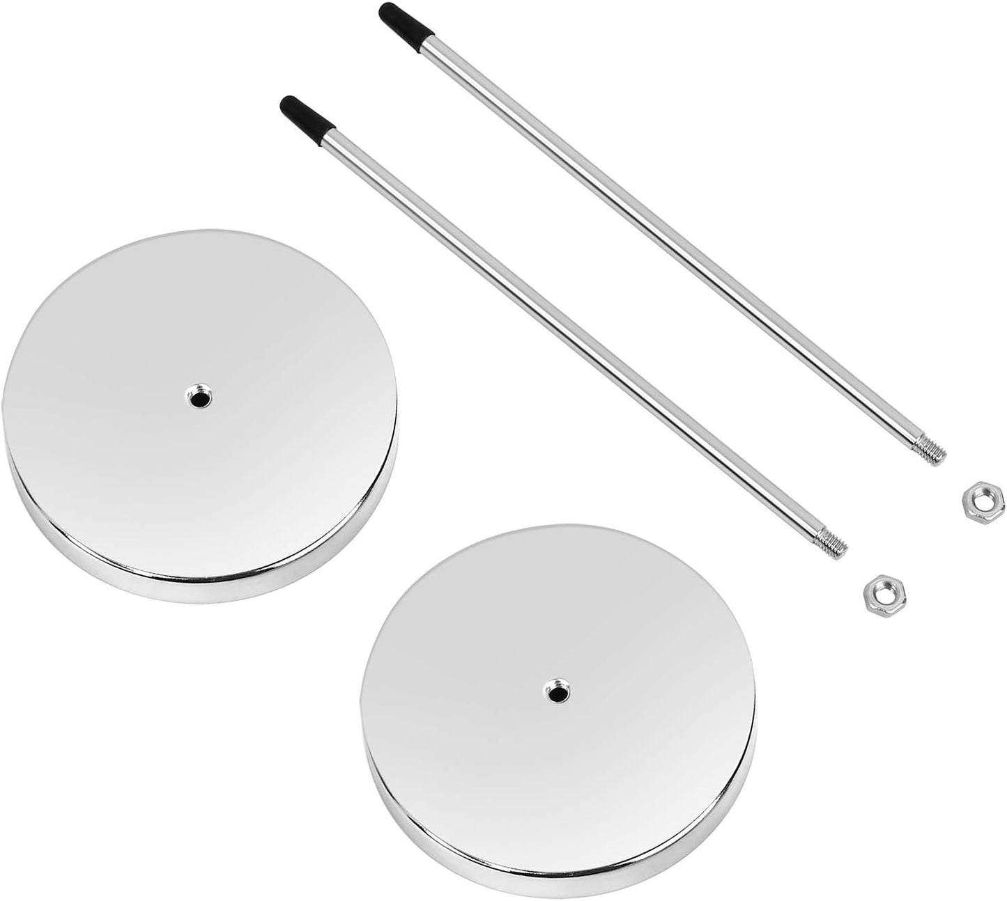 2PCS Bill Fork, Rod Paper Holder Spike, Stainless Steel Check Bill Holder, Memo Holder Spike