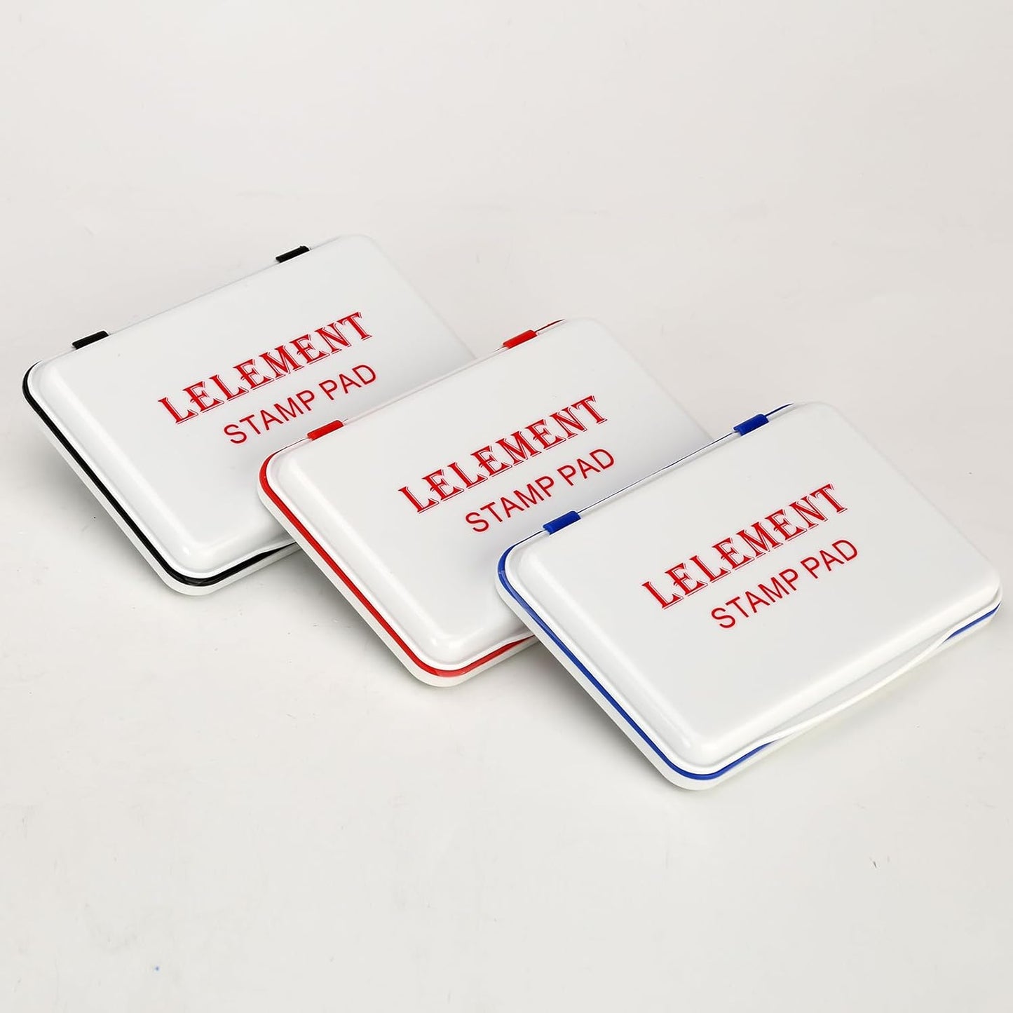 Ink Pads for Stamps | Blue Ink Stamp Pad | Rubber Stamps Ink Pad - Premium Quality Felt Pad for Stamps | Stamp Pads | Large Size