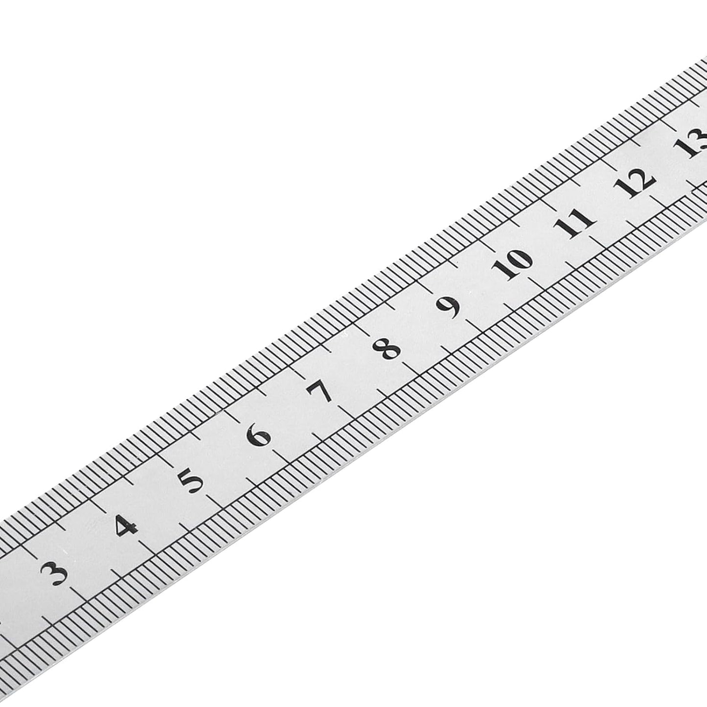 30 PCS 6 Inch Stainless Steel Ruler Bulk, Straight Edge Metal Rulers with Inch and Metric Scale Measuring Tool for Measuring