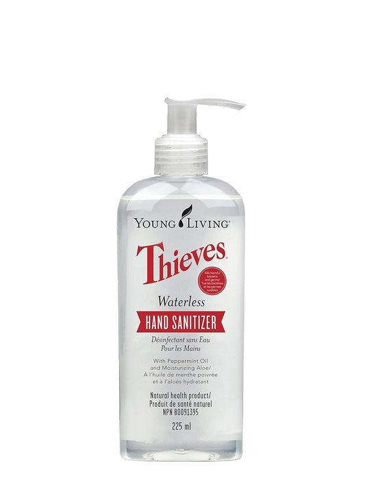 Young Living Thieves Hand Sanitizer – Essential Oil-Infused, Plant-Based, Quick-Drying, 7.6 fl oz