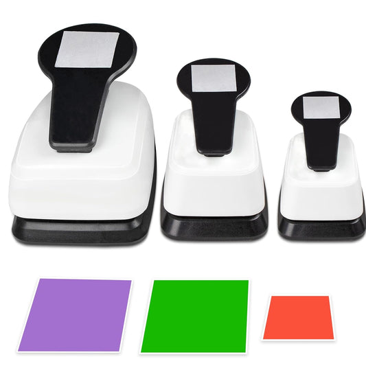 Square Hole Puncher Square Paper Punch Shape Punches for Paper Crafts
