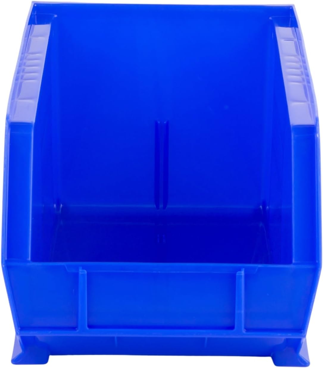 Hudson Exchange 15" x 8" x 7" (6 Pack) Plastic Stackable Storage Bin and Hanging Container, Blue