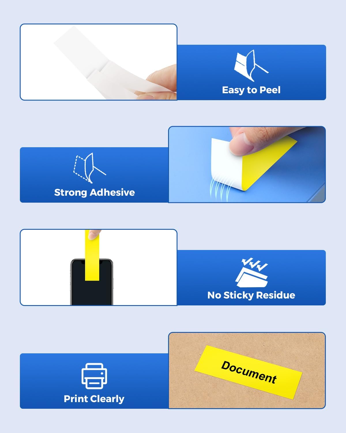 Tze651 24mm 0.94" Laminated Yellow Tape Compatible for Brother Tze-651 Tz-651 P Touch Tz Tze 24mm 1" Black on Yellow Label Maker Tape for PTD600 PTD610BT PTP710BT PTP750W PTE550W, 4-Pack