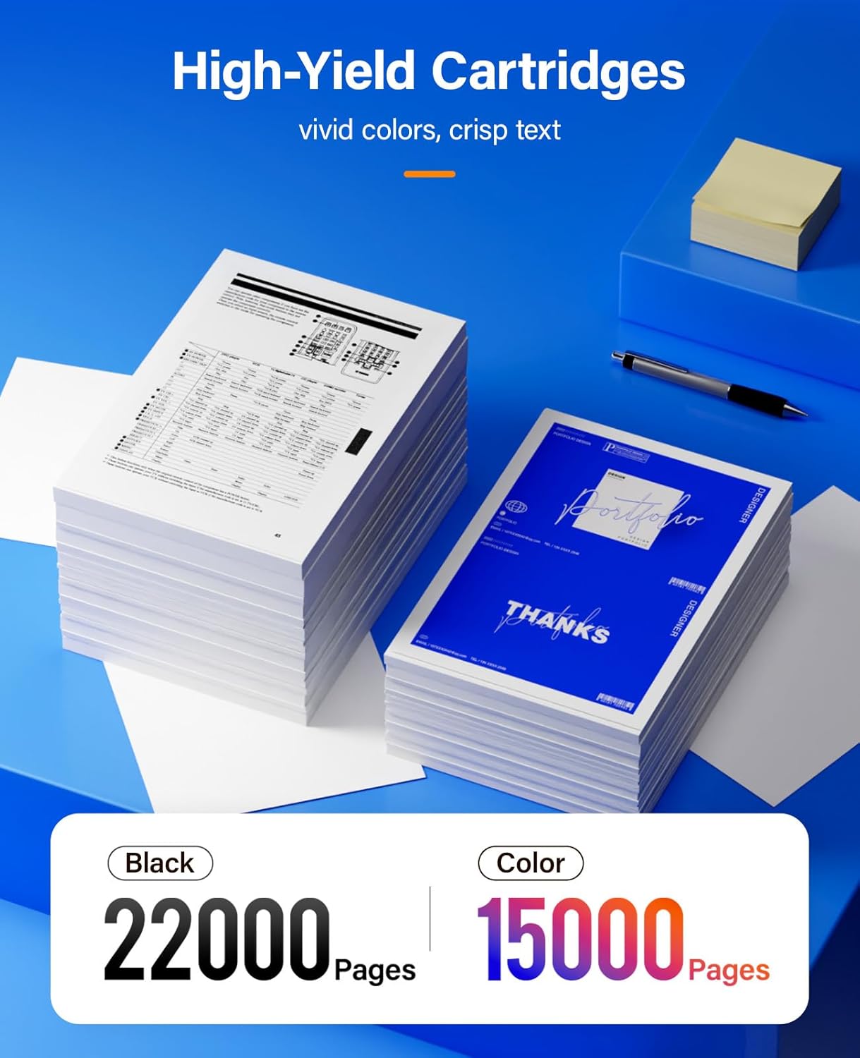 WorkCentre 7120 7125 Toner Cartridge Set 4-Pack Replacement for Xerox 006R01457 006R01460 006R01459 006R01458 Compatible with Xerox WorkCentre 7120 7125 7220 7225 Printer Ink Black Cyan Magenta Yellow