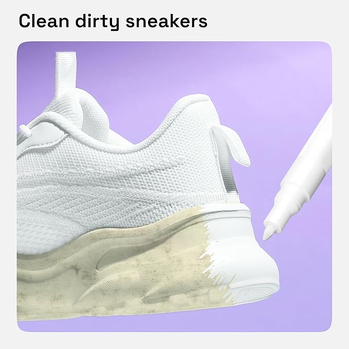 ARTISTRO 2 White Permanent Marker - Waterproof Markers for Tire, Fabric, Rocks, Glass, Ceramic, Wood, Paper - Oil Based Paint Pens - Extra-Fine Tip 0.7mm