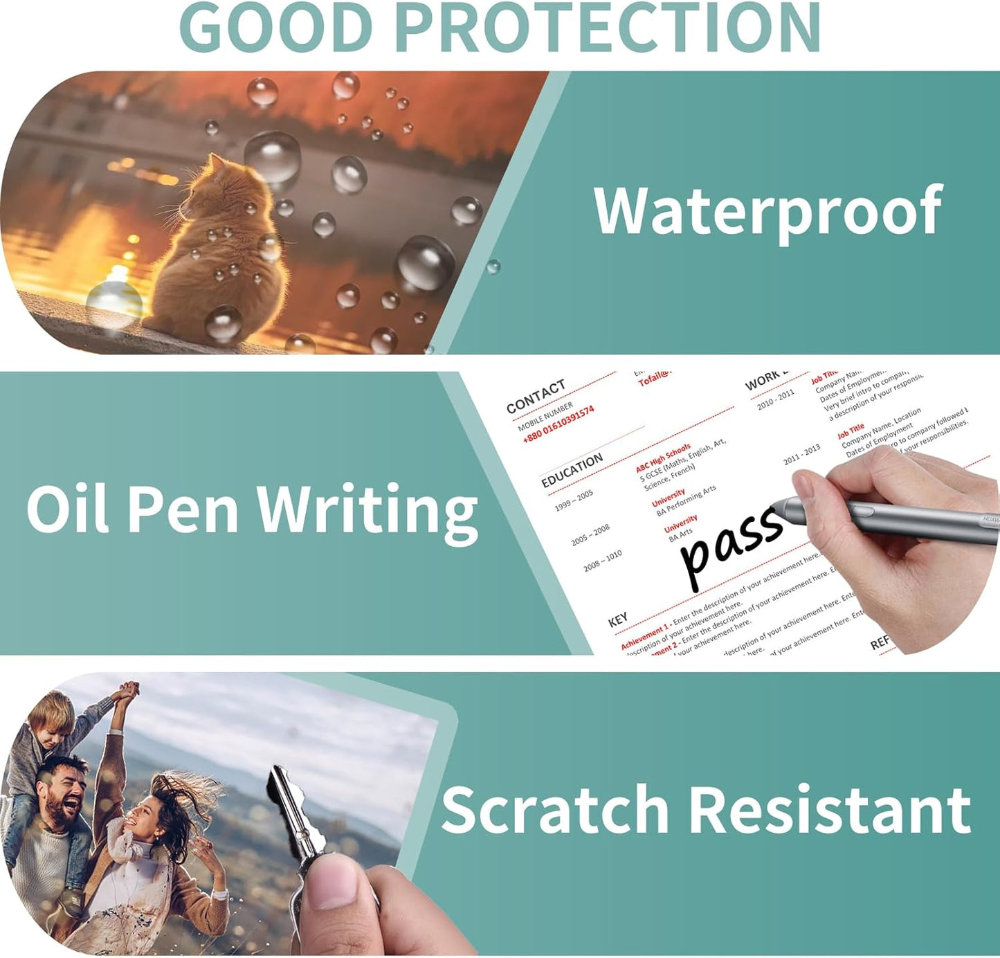 Laminating Sheets - 3Mil 2500 Pack Thermal Laminating Pouches, 9"x11.5" Clear Laminate Sheets for Schedules, Menus, Certificates, Art Drawings, Round Corner